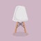 White designer chair