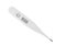 White digital medical thermometer isolated. Medicine technology