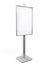 White Display Advertising Stand