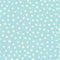 White ditsy flowers on blue seamless vector pattern. Floral background with small white flowers. Liberty style. Floral