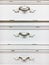 White drawers detail