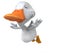 White duck