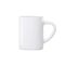 White empty coffee mug template solated on white background. 3d illustration