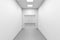 White empty corridor perspective, modern office interior