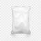 White Empty Plastic Snack Bag