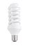 White energy saving lamp. isolated