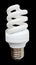 white energy saving light glass bulb, low power