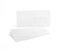 White envelopes with address window on white background.