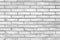 White exposed brick wall background texture without plaster