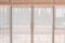 White fabric curtain