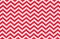 White fabric with a red chevron pattern