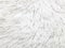 White fake fur textured rug