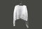 White female flecked knit sweater