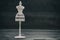 White female vintage Mannequin stand , fashion design concept