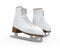 White Figure Skates Isolated