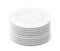 White flat plate. Tableware for food
