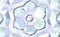 White floral abstract pure innocent symbol picture
