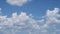 White fluffy Clouds forming over Arizona