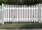White Garden Fence