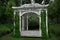 White gazebo