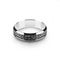 White gold wedding ring for him