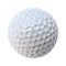 A white golf ball