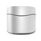 White gray Cosmetic Container on isolated background. Mock up template ready for your design - Vector