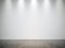 White Gray Stucco Concrete Wall and Floor Copy Space Background