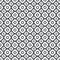 White on grey two different sized squares with circles seamless repeat pattern background