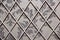 White grille pattern Wallpaper grey beige cover