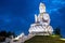 White Guanyin statue