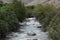 White gushing shyok river a tributary of indus river in leh ladakh