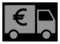 White Halftone Euro Truck Icon