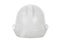 White hard hat isolated on white