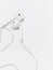 a white headset on a white background that can be a friend for the best experience enjoying your favorite music