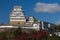 White Heron Castle named Himeji Castle