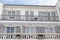 White house with balcony and grey shutter in ile de Re France