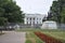 White House Building with Andrew Jackson Statue from Washington District of Columbia USA