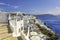 White houses on the cliff of Santorini Island