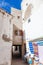 White houses in Essaouira, Morocco