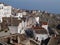 White houses in Monte Saint Angelo