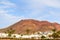 White houses in Playa Blanca village