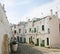 White houses in the White City Ostuni in Puglia, South Italy
