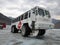 White Ice Explorer Bus on Athabasca Glacier