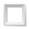 White image and photo frame. Vector.
