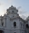 white indian palace closeup