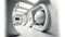 white interior of utopian futuristic moonbase, neural network generated art