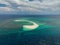 White island in Mambajao, Camiguin Island. Philippines.