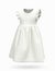 White kids dress. 3d rendering, 3d illustration.