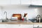 White Kitchen Interior Accessories Apple Products
